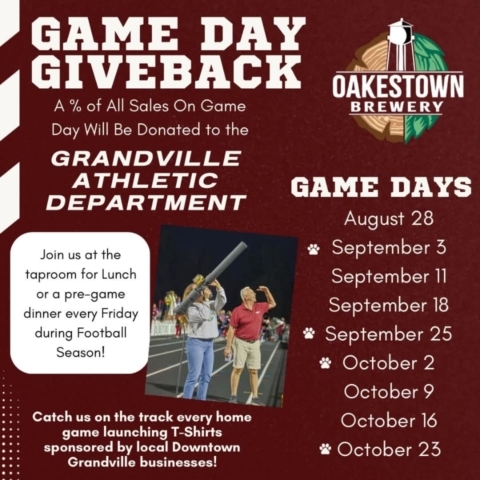 Gameday givebacks calendar for 2026.